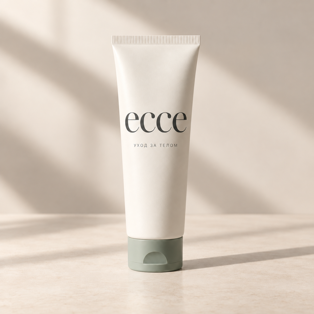 Уход за телом, эскиз упаковки ecce